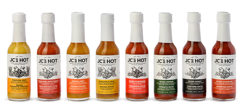JC's Hot Hot Sauce Lineup