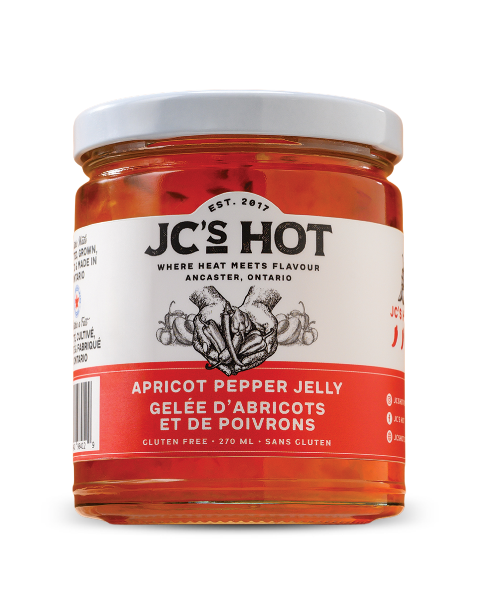 JC's Hot Apricot Pepper Jelly