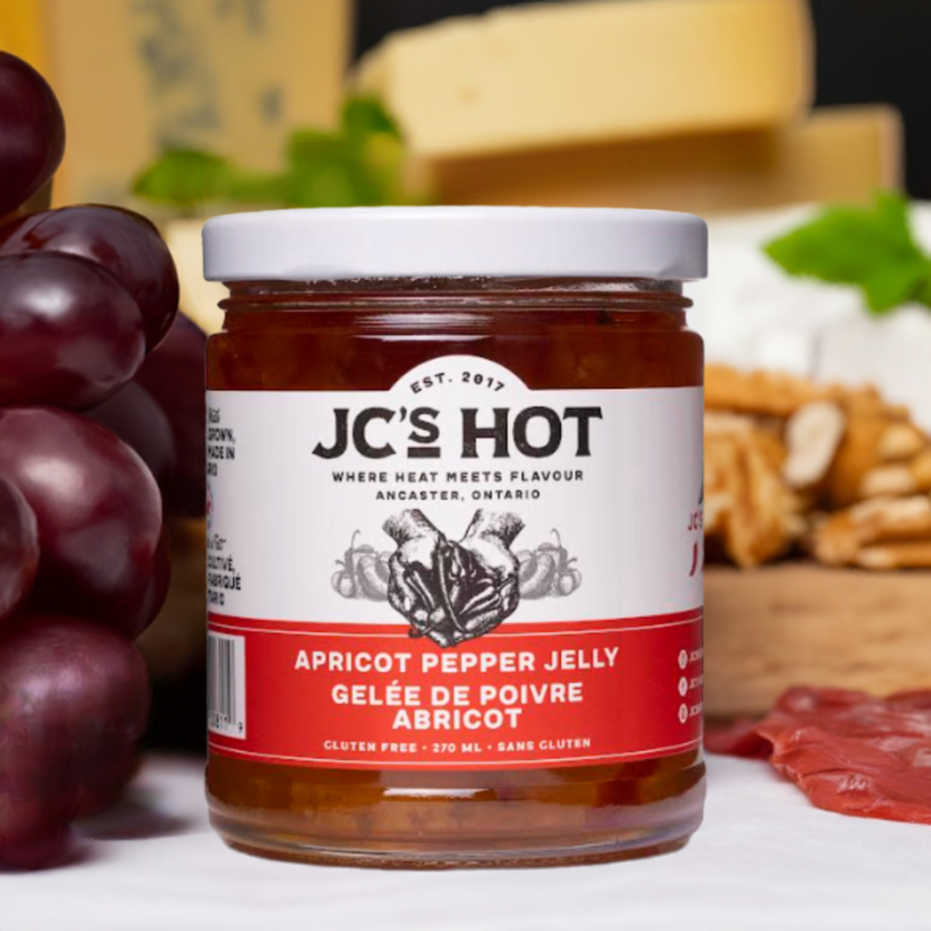 Sweet Apricot Pepper Jelly