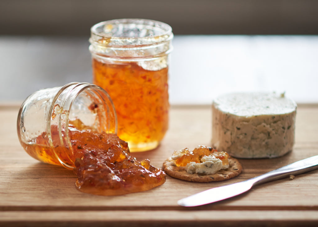 Sweet Apricot Pepper Jelly